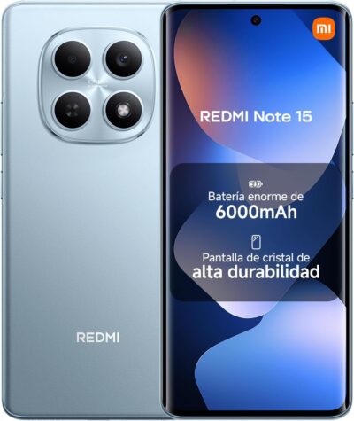 XIAOMI REDMI Note 15 Smartphone de 8+256GB Azul Glaciar...