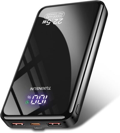 TUXINSUN Power Bank 22.5W 20000mAh Bateria Externa Carga Rapida...