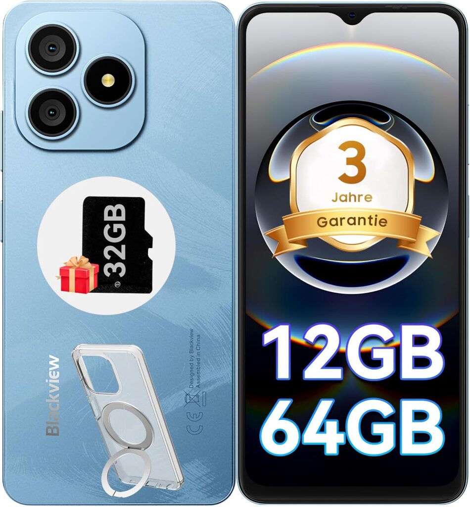 Blackview Wave 9C Smartphone con Funda de Teléfono...