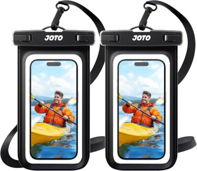 JOTO Funda Impermeable Móvil [2 Unidades], Funda Acuática...